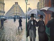 Gustave Caillebotte Paris Street Rainy Day oil on canvas